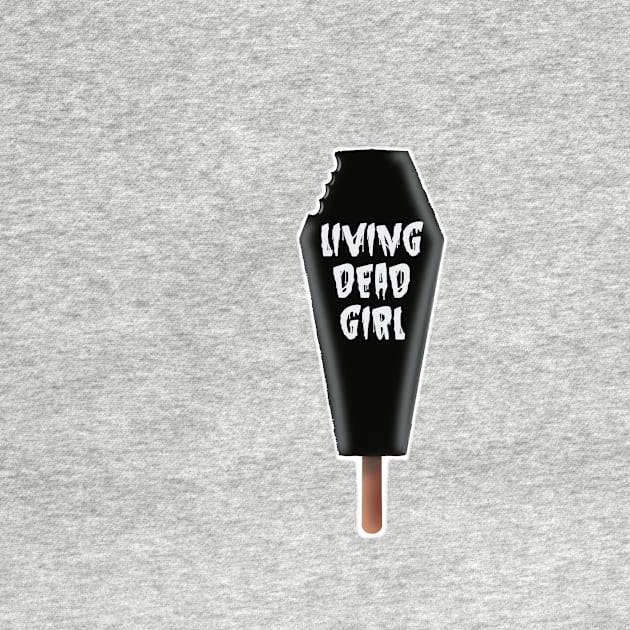 Living Dead Girl by Bite Back Sticker Co.